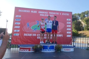 Atletika: Puškar istrčao 3.000 metara za bronzu na Balkanijadi u Kraljevu