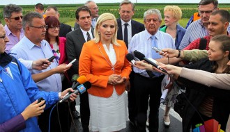 Zorana Mihajlović obišla rekonstruisani put do petlje "Subotica Istok"