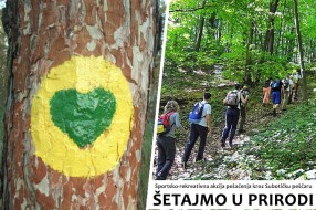 Šetnja zdravlja "Slepo kuče i Modrovrana" u subotu