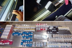 Na Kelebiji u autobusu pronađeno 6.400 cigareta