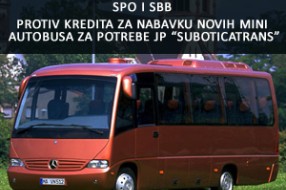 SPO i SBB protiv podizanja kredita