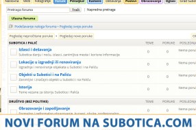 Novi forum na najposećenijem sajtu u gradu