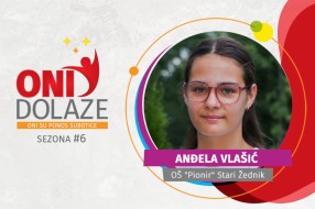 Oni dolaze: Anđela Vlašić, učenica generacije OŠ „Pionir“ u Starom Žedniku