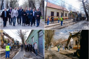 Juhas i Gojković obišli infrastrukturne radove u Subotici