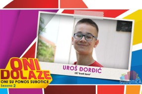 Oni dolaze: Uroš Đorđić, učenik OŠ "Sveti Sava"