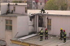 Uspešno lokalizovan požar na poslovnom objektu na Radijalcu