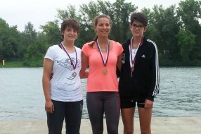 Dve medalje veslačica Palića na Prvenstvu Srbije u Beogradu