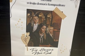 Trio "Heroine" u sredu u Velikoj većnici