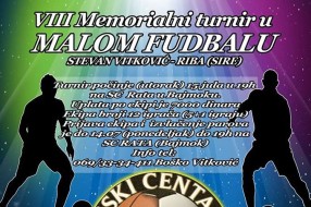 Tradicionalni VIII Memorijalni turnir u malom fudbalu "Stevan Vitković - Riba"