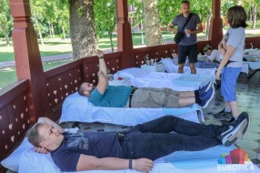 "Humana subota" na Paliću: 80 davalaca darovalo krv, obeležen Svetski dan dobrovoljnih davalaca