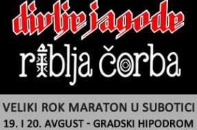 Divlje Jagode i Riblja čorba u Subotici: koncert na gradskom hipodromu