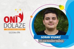 Oni dolaze: Goran Vujanić, đak generacije OŠ „Vuk Karadžić“ Bajmok