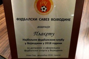 Fudbal: "Golubice" najbolje u Vojvodini, nagrada za životno delo Karadžiću