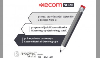 Execom Nord otvara nove mogućnosti za studente Ekonomskog fakulteta