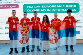 Mladi programeri zablistali na olimpijadi u Moldaviji, predvodio ih Subotičanin Ognjen Tešić