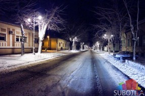 Sneg u Subotici nije napravio većih problema u saobraćaju
