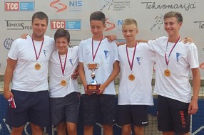 Teniseri Spartaka (U14) šampioni Srbije