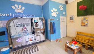 Vikend besplatnog kupanja pasa u samouslužnoj perionici