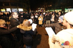 Održan protest „Novinari ne kleče“