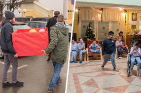 Humanitarna akcija VTŠ "Igračka za osmeh" za decu "Kolevke"