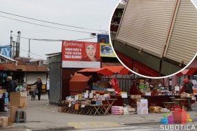 Tokom noći obijene tezge na Buvljaku