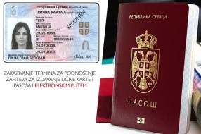 Zakazivanje termina za lične karte i pasoše od sutra i elektronskim putem