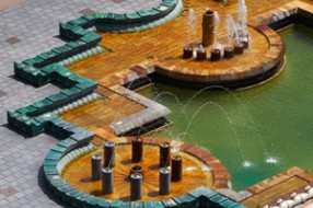 Zelena fontana želja u Subotici