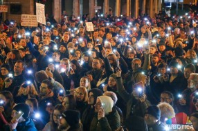 Završen još jedan protest, ovaj put od Prozivke do Patrije gde je blokirana raskrsnica