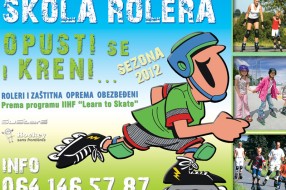 Škola rolera za decu u Subotici