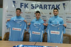 Fudbal: Spartak pred put u Antaliju predstavio nove igrače