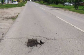 Udarna rupa na Bajskom putu