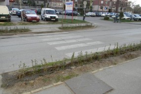 Čudan pešački prelaz na Prozivki