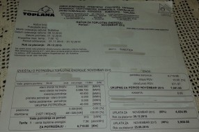 Ponovo Toplana (februarski računi)