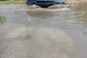 Izgled Majšanskog puta nakon kiše