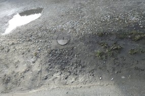 Kozjačka ulica - jako loše stanje puta
