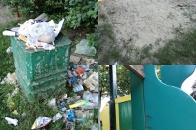 Zapušteno igralište u MZ Ker