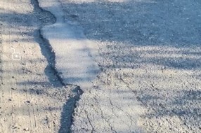 Rupe na putu u Gornjem Tavankutu