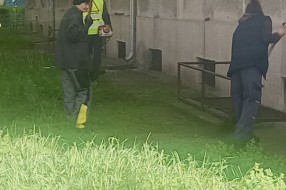 Nedovoljno učestalo održavanje zelene površine (Ulice Evgenija Kumičića i Sonje Marinković)