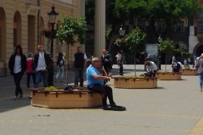 Muzičari u centru grada