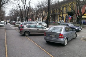 Divlje parkiranje u centru grada