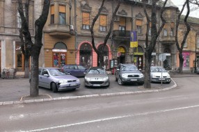 Divlje parkiranje u centru grada