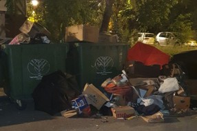 Šumska ulica prepunjena smećem i pored velikog broja kontejnera