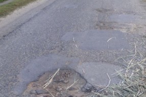 Udarne rupe u Gornjem Tavankutu (ulica Bisni kraj)