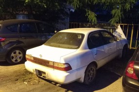 Napušteno vozilo kod "Kvantaša"