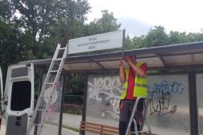 Potrebna intervencija na autobuskom stajalištu