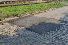 Oštećenja na putu kod "Severa"