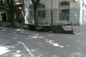 Pecanje na suvom u centru Subotice