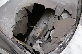 Zapaljeni automobili - Teslino (problematično) naselje