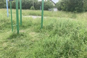 Zapuštena teretana na otvorenom nepunih dva meseca od postavljanja