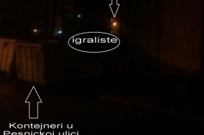 Dečije igralište na Teslinom između Pesničke i Čat Geze